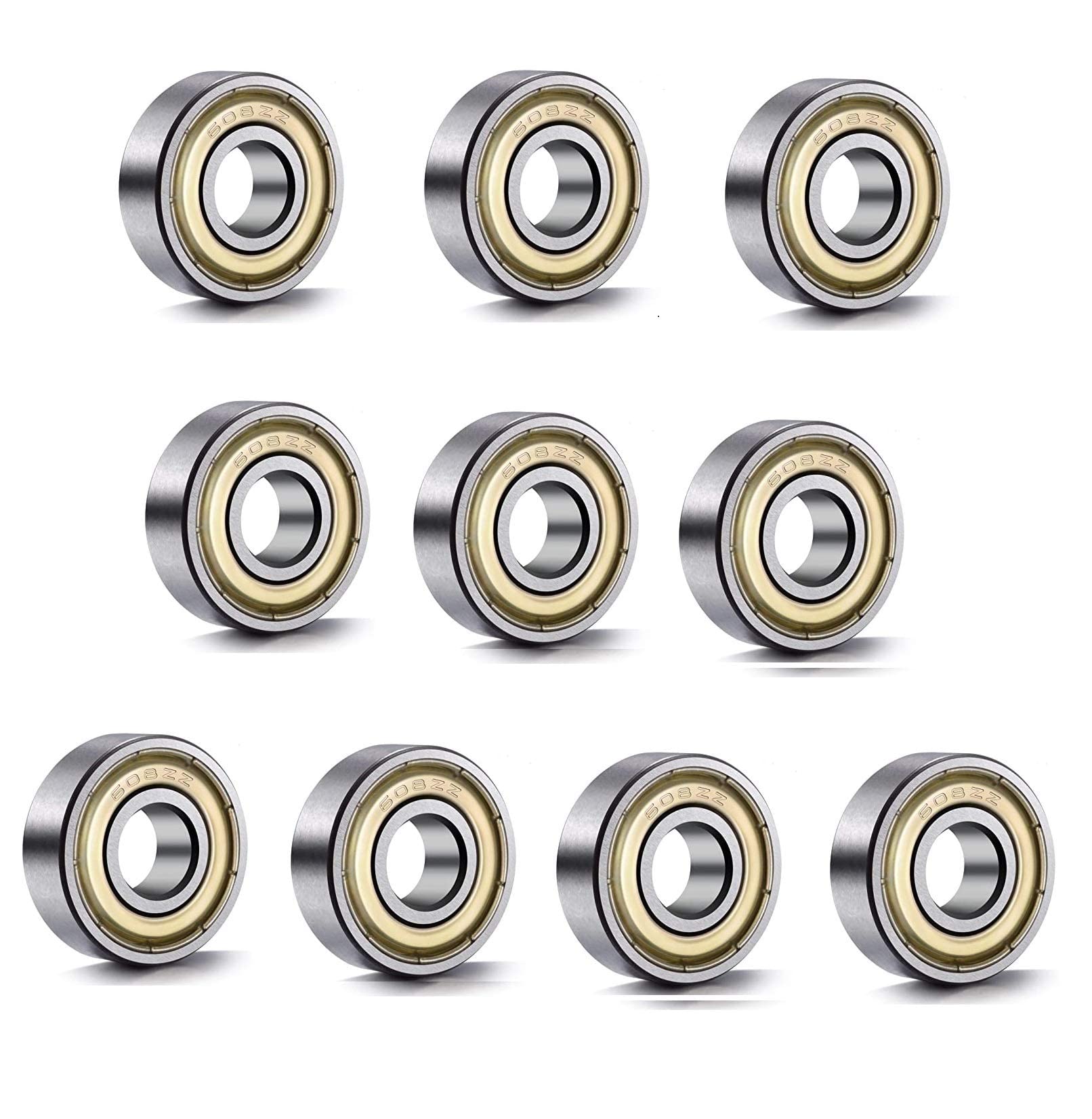 プール SHASALES 608-zz EMQ Z3 V3 (8x22x7mm) Ball Bearings, 3D Printer or